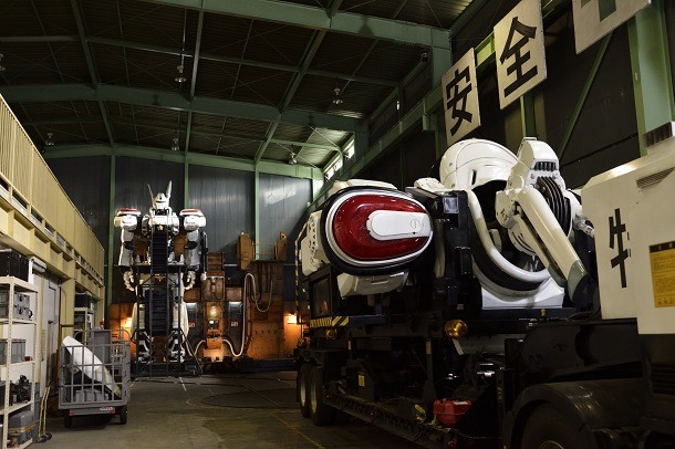 「ヴァーチャル二課棟ツアー」より。 (c)2014 「THE NEXT GENERATION -PATLABOR-」製作委員会