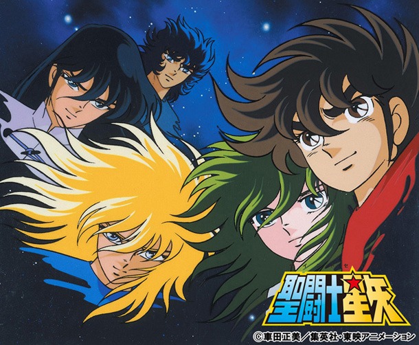 アニメ「聖闘士星矢」のビジュアル。(c)車田正美／集英社・東映アニメーション