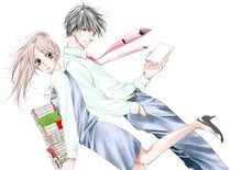 畑亜希美による新連載「かたおもい書店」のカット。