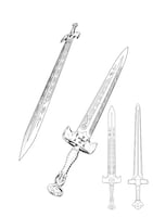 主人公が持つ剣。