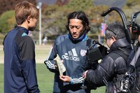 撮影風景 (c)Jリーグ×キャプテン翼 DREAMSHOOT製作委員会