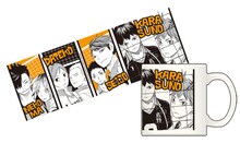 「ジャンプフェア in アニメイト 2014」で販売される「ハイキュー!!」マグカップ。(c)古舘春一/集英社
