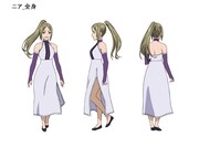 新たに公開された、ニアのキャラクターデザイン。声優は茅野愛衣。(c)椎名 橙・白泉社／王室会報誌編集部