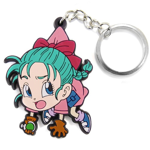 ドラゴンボール改「ブルマ つままれキーホルダー」(c)バードスタジオ/集英社・フジテレビ・東映アニメーション