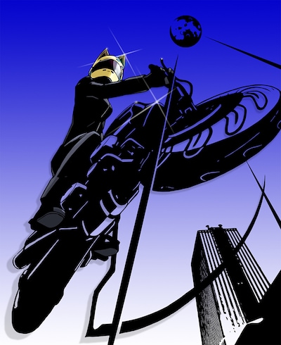 TVアニメ「デュラララ!!」新シリーズの告知ビジュアル。(C)2014 成田良悟/KADOKAWA アスキー・メディアワークス刊/池袋ダラーズ