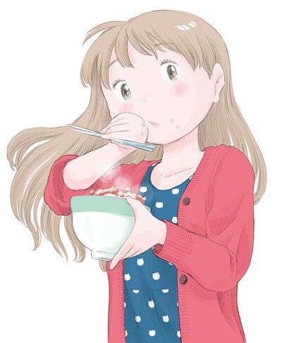 「花のズボラ飯」カット