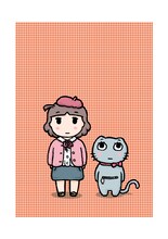 水沢悦子「ヤコとポコ」のカット。