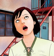 伊藤潤二「溶解アパート」のカット。