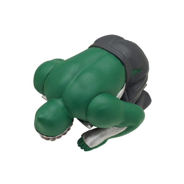 ビッグ・ザ・武道の土下座ストラップ。(c)YUDETAMAGO／zariganiworks／KITAN CLUB