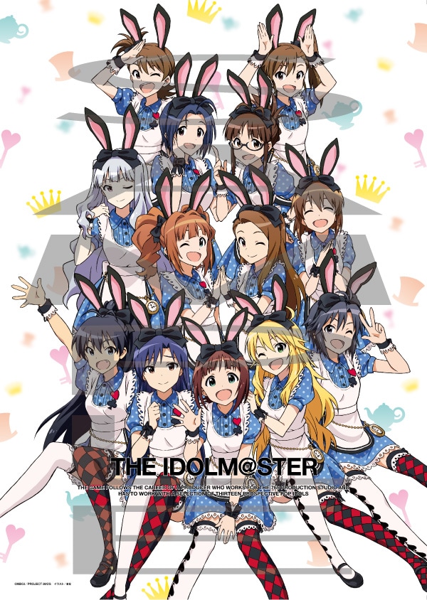 「THE IDOLM@STER」クリアポスター2枚セットのうちの1枚。（2000円）(c)NBGI/PROJECT iM@S
