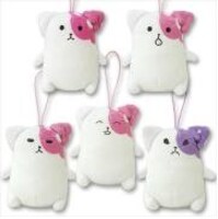 クレーンゲーム景品「きのこいぬ お手玉マスコット」（全5種） (c)KIMAMA AOBOSHI／TOKUMA SHOTEN