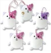 クレーンゲーム景品「きのこいぬ ミニマスコット」（全5種） (c)KIMAMA AOBOSHI／TOKUMA SHOTEN