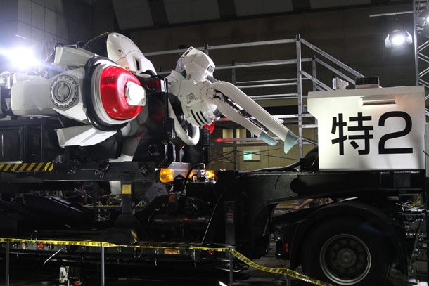 展示の様子。