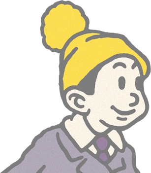 「正チャンの冒険」の主人公・正チャン。