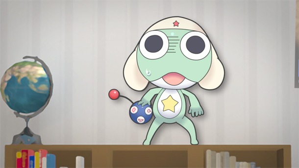 「ケロロ」第1話より。(c)2014 Mine Yoshizaki/KADOKAWA, SUNRISE
