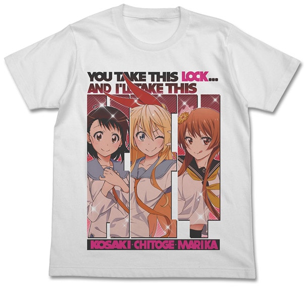 「ニセコイ フルカラーTシャツ」(c)古味直志／集英社・アニプレックス・シャフト・MBS