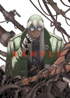 7月号にてスタートする吉富昭仁の新連載「EAT-MAN THE MAIN DISH」カット。