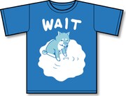 「いとしのムーコ」公式Tシャツ「待てっ！」カリビアンブルー