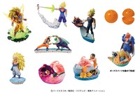 「ドラゴンボールカプセルR 驚愕の魔人 ブウ編」のラインナップ。