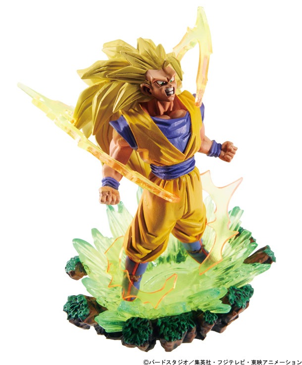 「ドラゴンボールカプセルR 驚愕の魔人 ブウ編」超サイヤ人3状態の孫悟空。