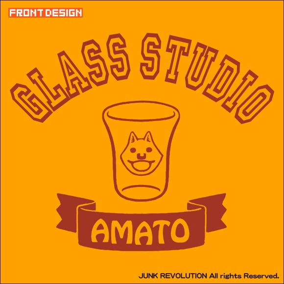 「いとしのムーコ」公式Tシャツ「アマートクラシック」の絵柄