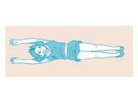 「コップのフチ子」フェイスタオルの1種。サイズは横約85cm、縦約34cm。(c)タナカカツキ/KITAN CLUB