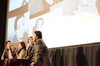 「蟲の宴 ～『蟲師』特別篇上映会～」の様子。