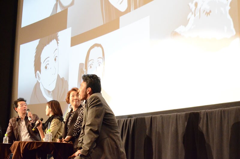 「蟲の宴 ～『蟲師』特別篇上映会～」の様子。