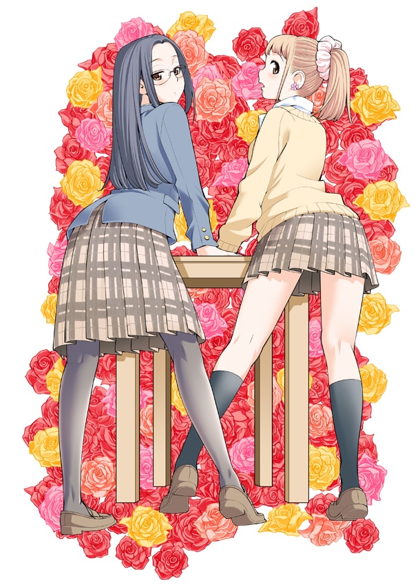 酉川宇宙による新連載「G女子！」のカット。 (c)酉川宇宙/NSP 2014