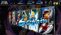 「聖闘士星矢 ビッグバンコスモ」ゲーム画面 (c)車田正美／東映アニメーション (c)DeNA Co.,Ltd.