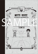 黒子のバスケ「A6クラシックノートB（黄瀬&笠松）」(c)藤巻忠俊／集英社・黒子のバスケ製作委員会