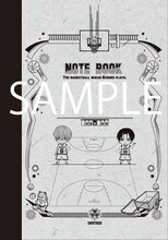 黒子のバスケ「A6クラシックノートC（緑間&高尾）」(c)藤巻忠俊／集英社・黒子のバスケ製作委員会