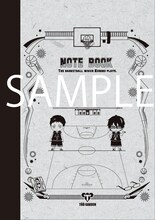 黒子のバスケ「A6クラシックノートD（青峰&今吉）」(c)藤巻忠俊／集英社・黒子のバスケ製作委員会