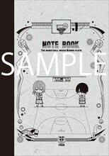 黒子のバスケ「A6クラシックノートE（紫原&氷室）」(c)藤巻忠俊／集英社・黒子のバスケ製作委員会