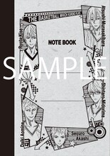 黒子のバスケ「A5クラシックノートB（ライバル校）」(c)藤巻忠俊／集英社・黒子のバスケ製作委員会