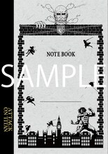 進撃の巨人「A5クラシックノートB（巨人）」 (c)諫山創・講談社／「進撃の巨人」製作委員会