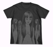 「富江Tシャツ」	4968円。サイズはS、M、L、XL。