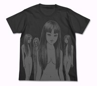 「富江Tシャツ」	4968円。サイズはS、M、L、XL。