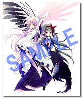 蒼樹うめによる描き下ろしイラスト。 (c)Magica Quartet／Aniplex・Madoka Movie Project Rebellion