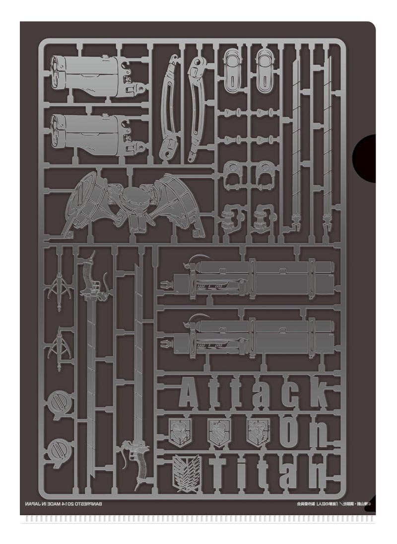 G賞：クリアファイルセット（G-2） (c)諫山創・講談社/「進撃の巨人」製作委員会