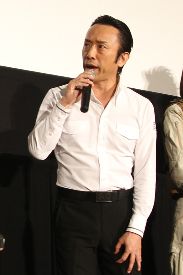 後藤田継次役の筧利夫。