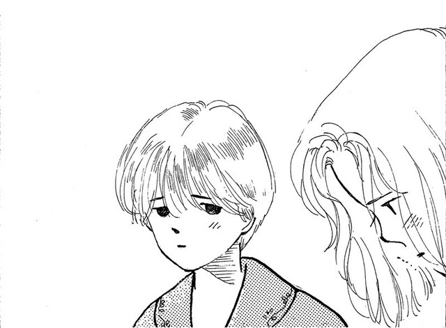 和希（左）と和希のママ（右）。 (c)紡木たく／集英社文庫〈コミック版〉