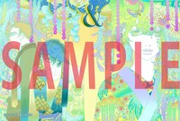 紀伊國屋書店の特典「＆」ポストカード。