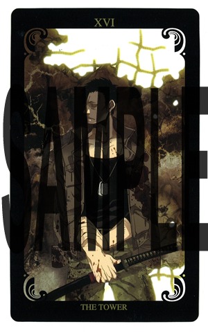 「GANGSTA.」オリジナルタロットカードの1枚。