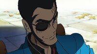 「LUPIN THE IIIRD 次元大介の墓標」のシーンカット。原作：モンキー・パンチ(c)TMS