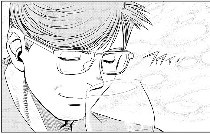 「キバヤシ隊長の華麗なる生活」の1コマ。