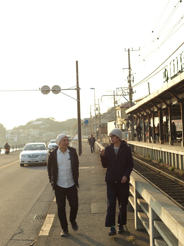 （左から）湯浅政明監督、松本大洋。