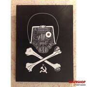 キン肉マン×PUNK DRUNKERS ファブリックパネル「ウォーズマン素顔」(大)