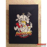 キン肉マン×PUNK DRUNKERS ファブリックパネル「AMERICANS」（大）