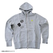 ピンポン ワッペン付きパーカー（ペコ）